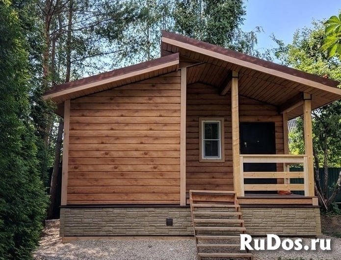 Сайдинг под L-брус изображение 3