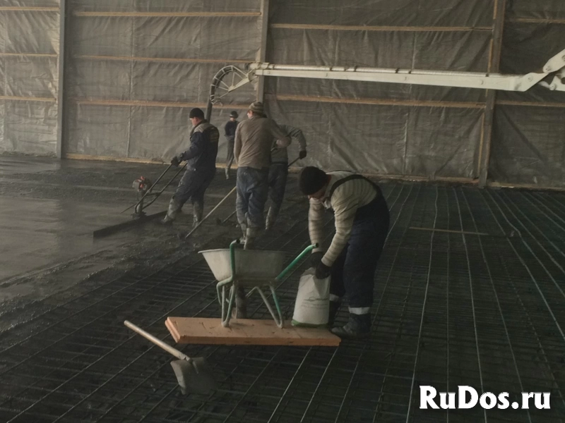 Пол бетонный с топингом — под ключ изображение 5