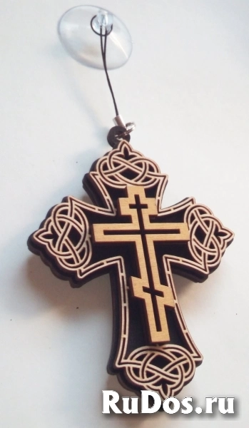 Крест подвеска на присоске изображение 4