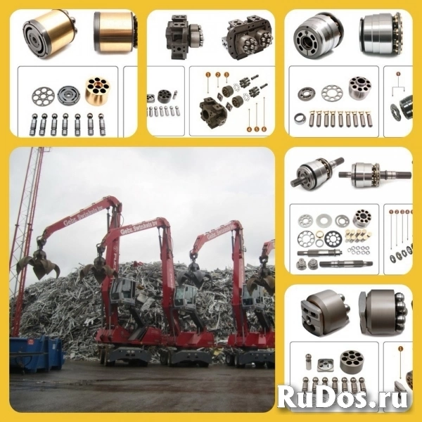 Ремонт гидронасоса экскаватора. фото