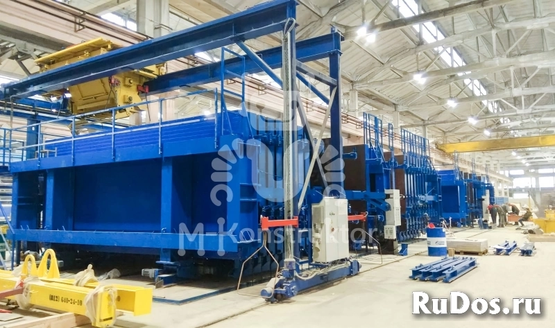 Кассетная установка для производства стеновых панелей изображение 3