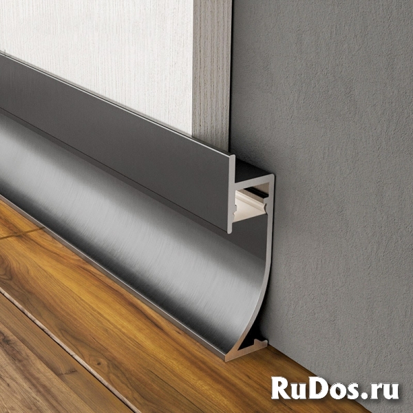 ЛЕД плинтус СВЕТОДИОДНЫЙ алюминиевый изображение 3