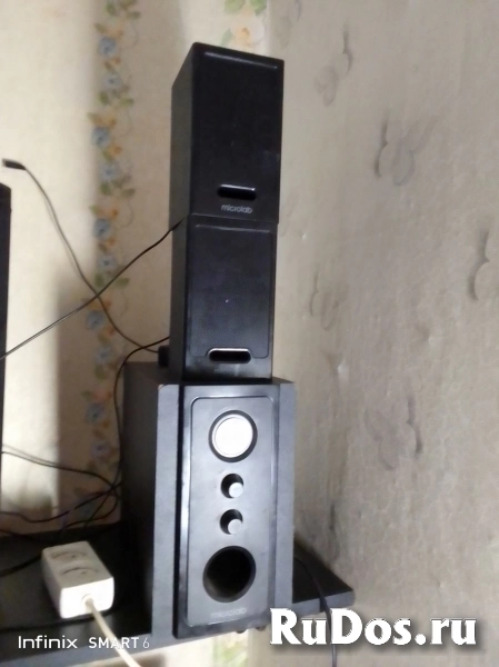 Microlab модель M-528 стерео 2.1 рабочий фото