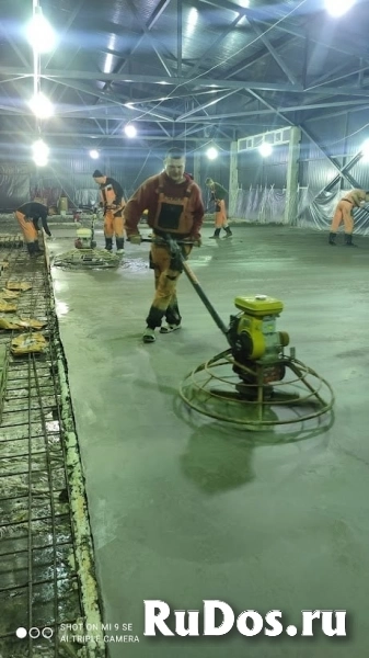 Бетонные промышленные полы с топпингом в Луганске фото