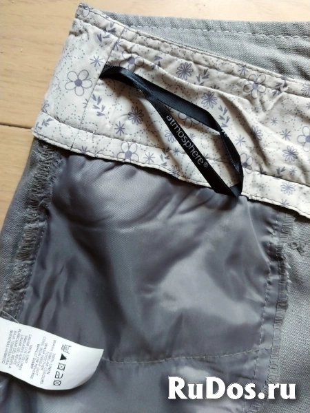 Брюки льняные женские Atmosphere. Размер на RUS 42 изображение 8