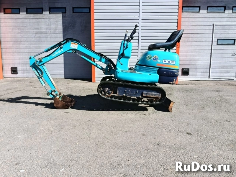 Японский мини-экскаватор Kubota K-005 изображение 4