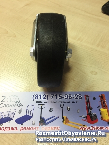 Колесо поворотные фенольное, термостойкое до +250г изображение 5