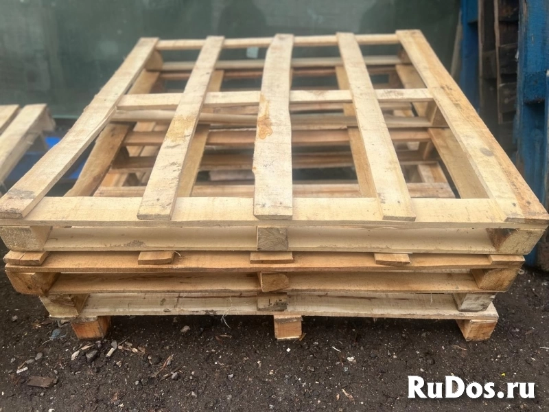 Поддоны деревянные бу нестандартные изображение 5