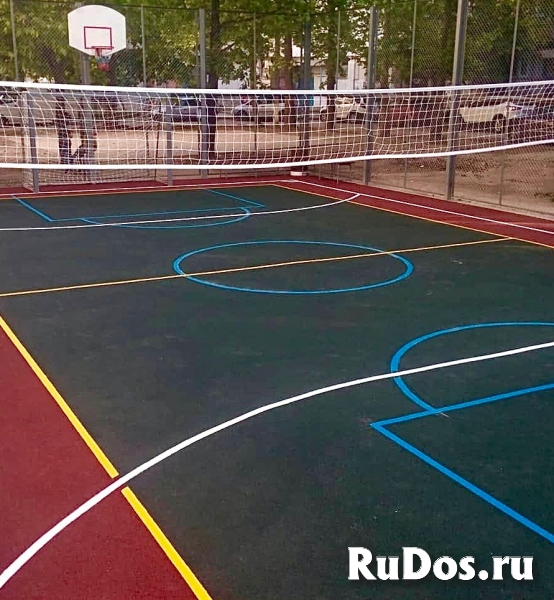 Резиновое покрытие спортивных и детских площадок изображение 6