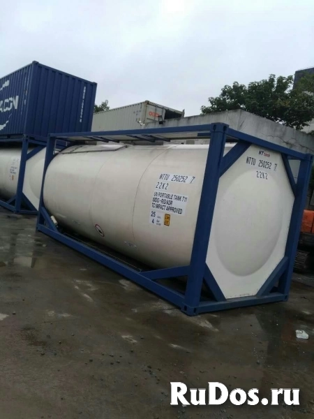Танк-контейнер тип Т11 объём 24м3 для перевозки жидких удобрений, новый. изображение 5