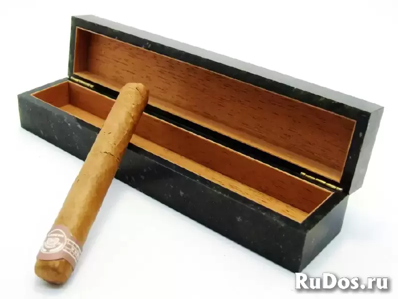 Футляр - Хьюмидор (Humidor) для сигары. Вердантит. изображение 10