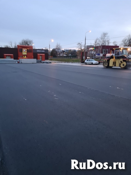Асфальтирование дорог СНТ КП ДНП изображение 3
