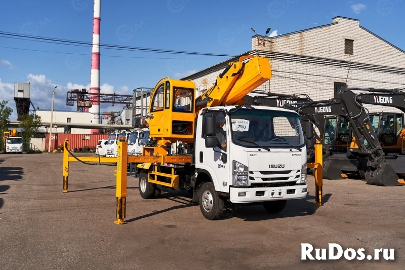 Автовышка на базе ISUZU 4Х2 120л.с. изображение 4