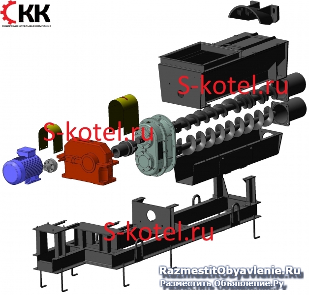 Винтовая дробилка-грохот ВДГ-10 и запасные части изображение 4