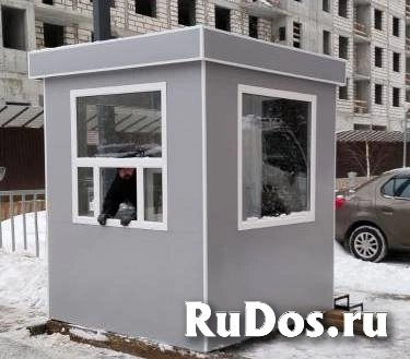 Будка пост охраны 2х2м, утепленная, новая, изготовление изображение 5
