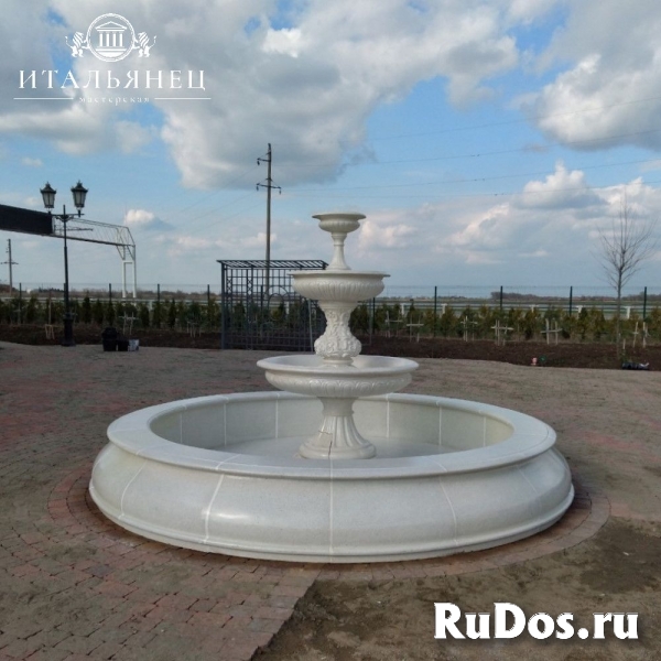 Чаша для фонтана со скульптурами от производителя изображение 6