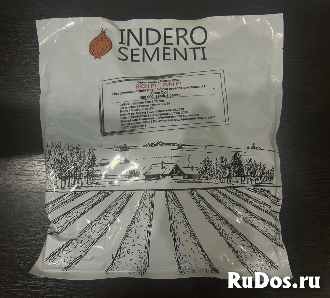 Семена лука RICH F1 INDERO SEMENTI (Италия) фото