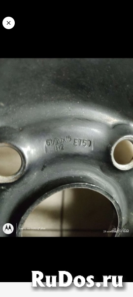 Диск колесный на шкода октавия R16 фотка