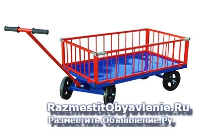 Тележка с поворотное осью тпоб 5 изображение 3