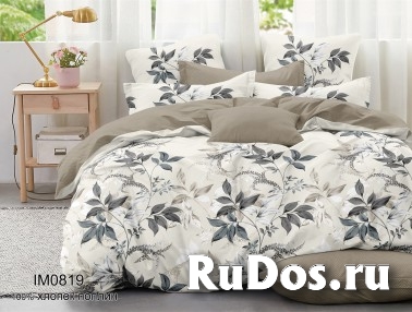Постельное белье из поплина купить в розницу изображение 3
