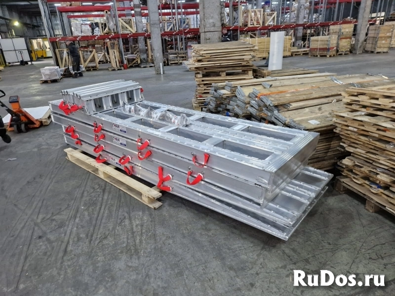 Аппарели алюминиевые длина 7000 мм до 70 тонн на пару фотка