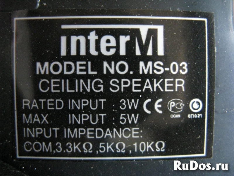 INTER-M   MS-03 – потолочный громкоговоритель. фотка