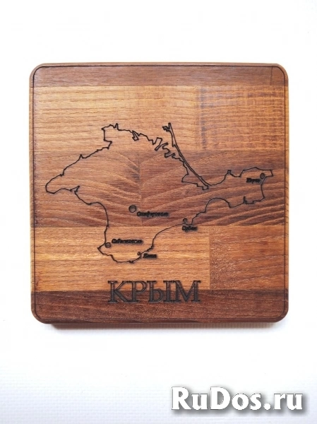 подставки под кружки из беленого дуба изображение 10