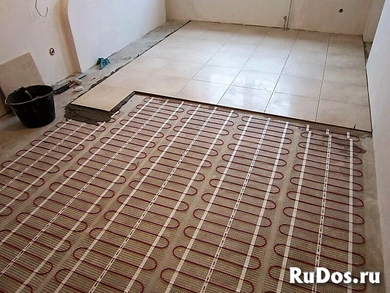 Теплый пол под плитку. Нагревательные маты изображение 6
