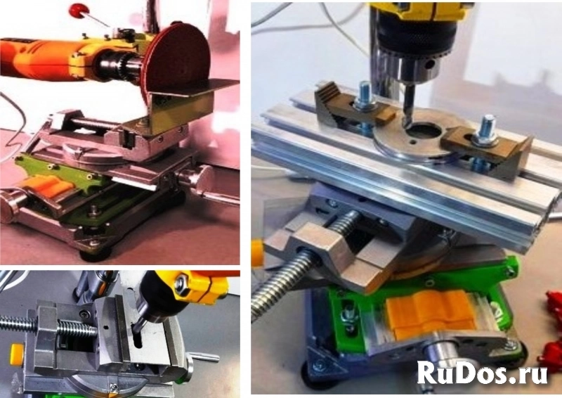 Настольный фрезерно-сверлильный станок для дома и дачи. изображение 4