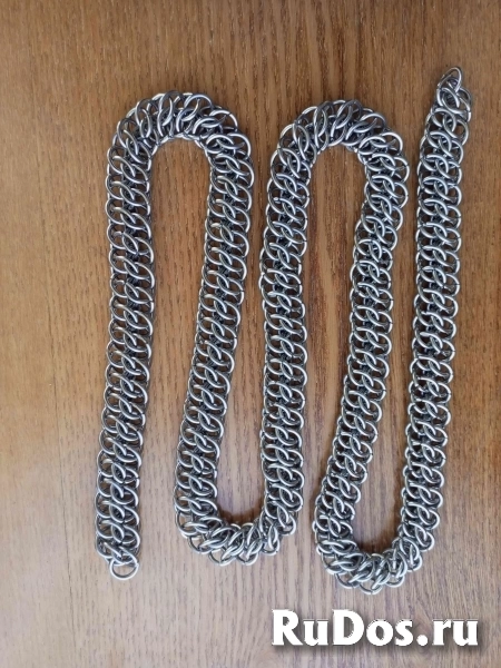 Браслеты и цепи кольчужного плетения изображение 4