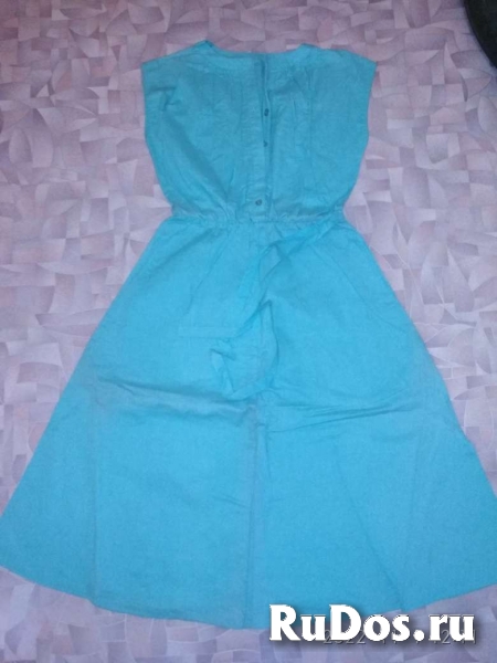 Продам 100%х/б 44-46/167 весёленькой расцветки платья Россия изображение 4