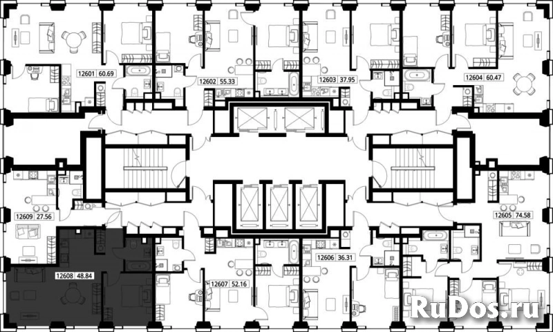 Продам 1 комнатную квартиру 48.84 м2 изображение 3