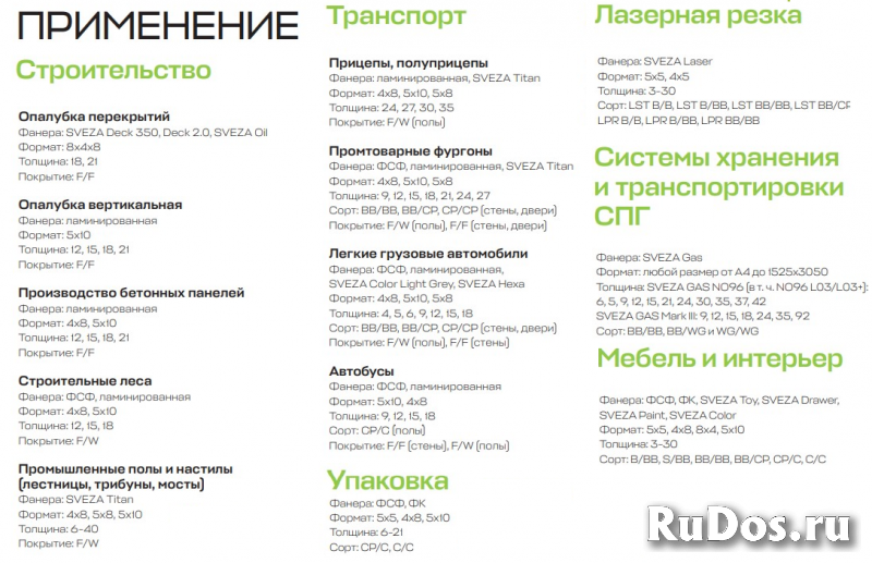 Фанера и пиломатериалы от производителя изображение 5