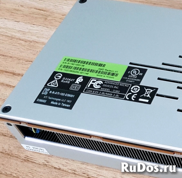 AMD Radeon VII 16G треб. ремонта. изображение 5