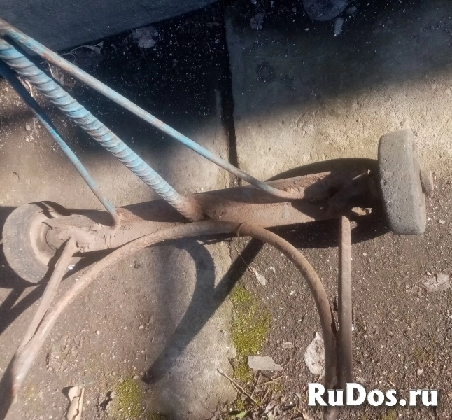 Тележка садовая для воды под флягу Водовозка изображение 5