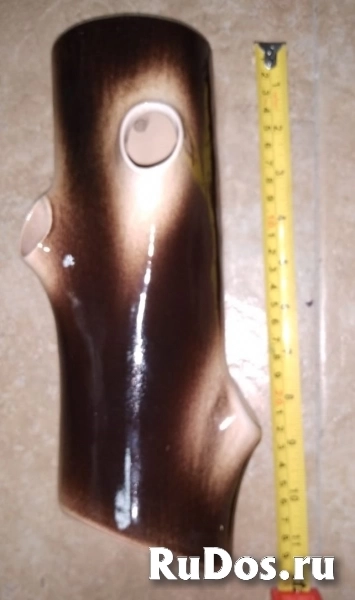 Керамическая ваза СССР изображение 3