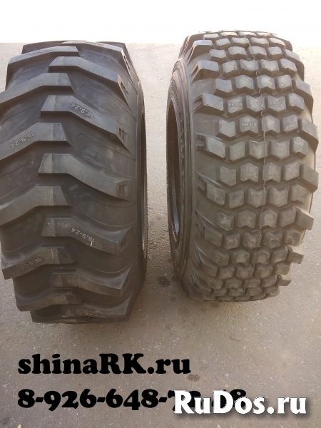 Шина 16.9-24-EKKA, для экскаватора фотка
