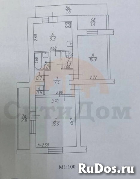 Продам 2 комнатную квартиру 50 м2 фотка
