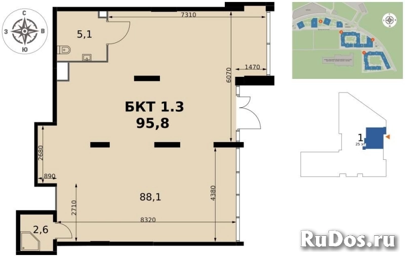 Продам коммерческую недвижимость 95.8 м2 изображение 3