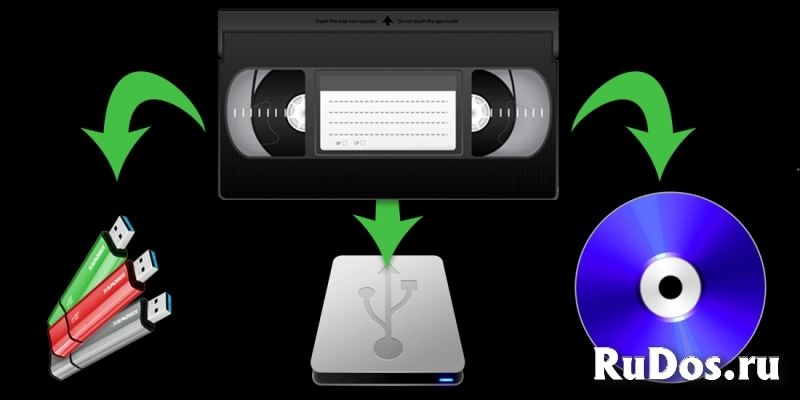 Оцифровка видеокассет и «dvd»-дисков  на внешние накопители. фотка