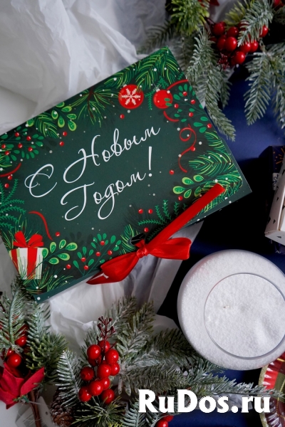 Складные новогодние коробки изображение 4