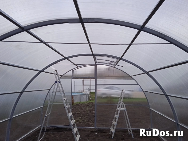 Теплицы ширина 4 метра изображение 7
