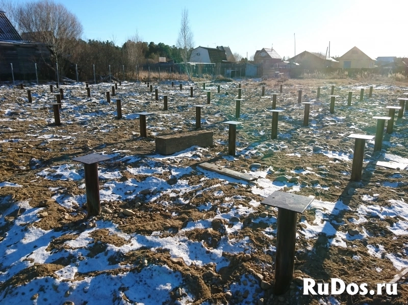 Свайный фундамент Под ключ за 1 день изображение 3