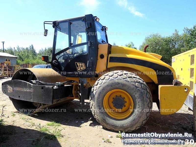 Грунтовый каток JCB 115, 6000 м/ч, 12 т. изображение 3