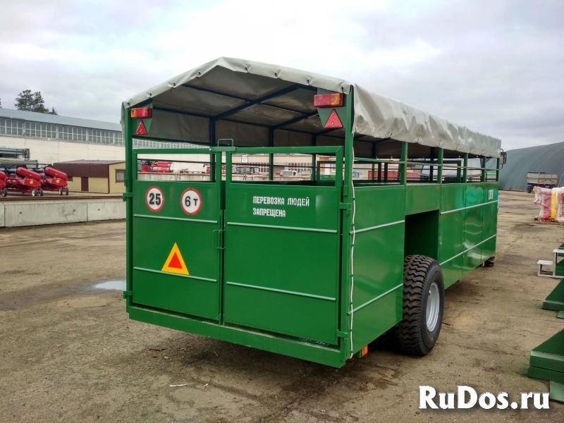 Тележка специализированная ТПС-6 (для перевозки КРС) фотка