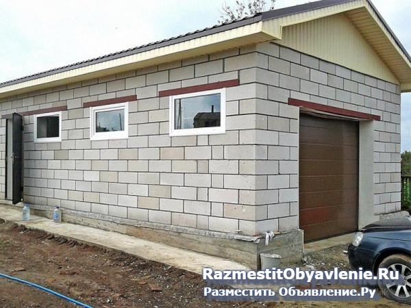 Строительство гаражей, Фундамент,Смотровая яма фото