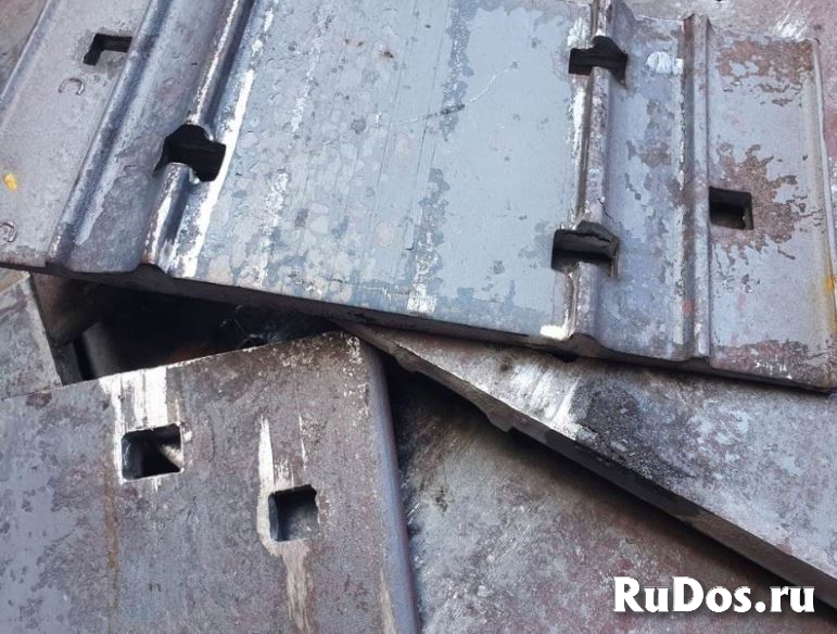 Подкладка железнодорожного пути Д65 ГОСТ 16277-93 фото