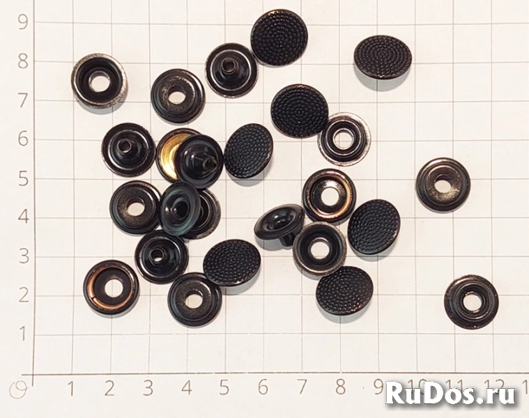 Кнопка Каппа 15мм усиленная для кожаной галантереи фото