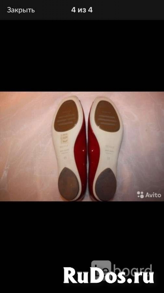 Балетки новые lesilla италия 39 размер красные лак кожа лаковая к изображение 10