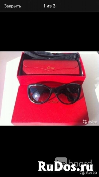 Очки женские новые cartier копия люкс цвет стекла коричневый боло изображение 8
